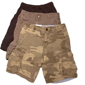 Boys Sz 8 3pcs Shorts Cargo Lot Sonoma, Urban Pipeline, Wearfirst